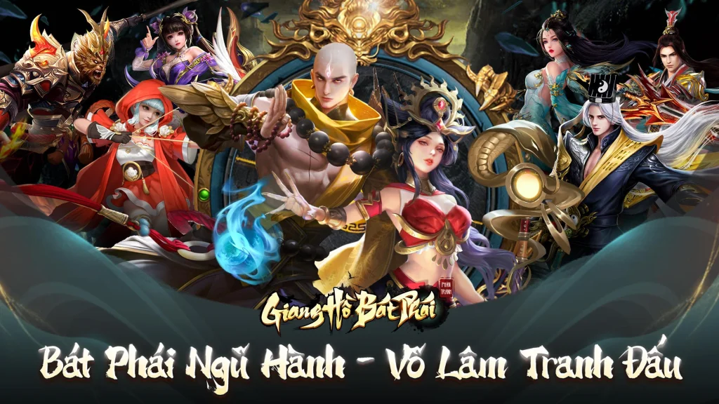 『GAME MỚI』Siêu phẩm nhập vai đa phái thế hệ mới “Giang Hồ: Bát Phái Phân Tranh” chính thức cập bến thị trường Việt Nam
