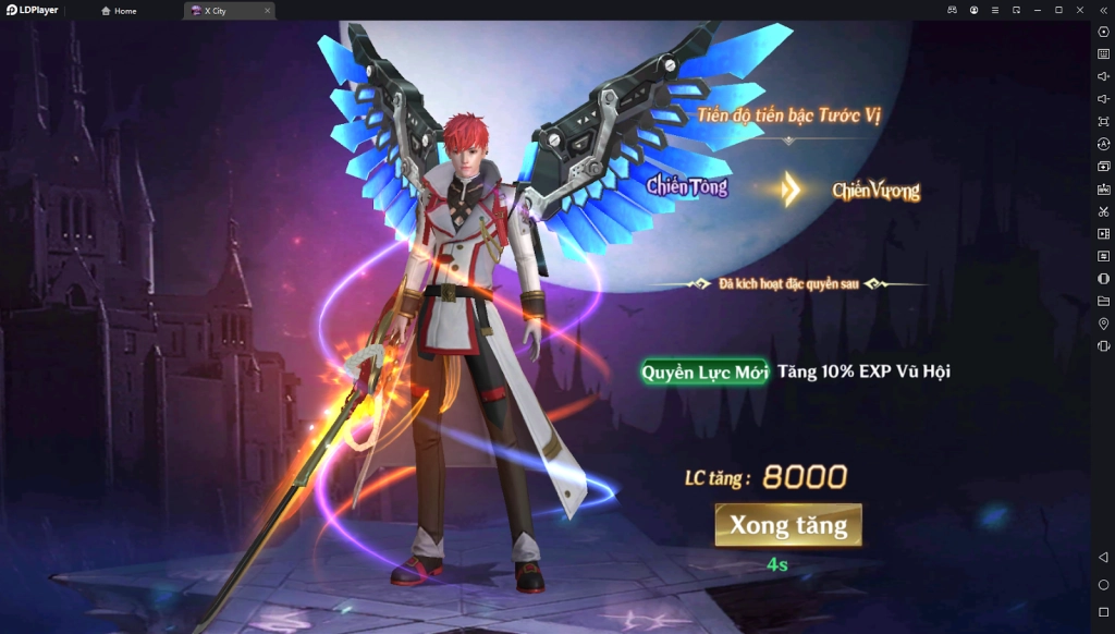 『HƯỚNG DẪN』X-City: Thành Phố Bất Ổn - Hướng dẫn Tăng cấp “Tước vị” - Tăng cấp “Vip” nhận nhiều “Đặc quyền” & cách tải game trên PC