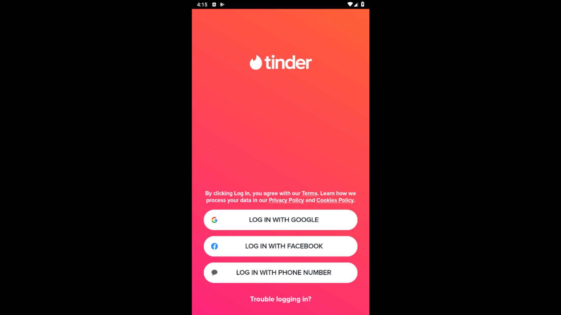 Tinder Dating app. Meet People