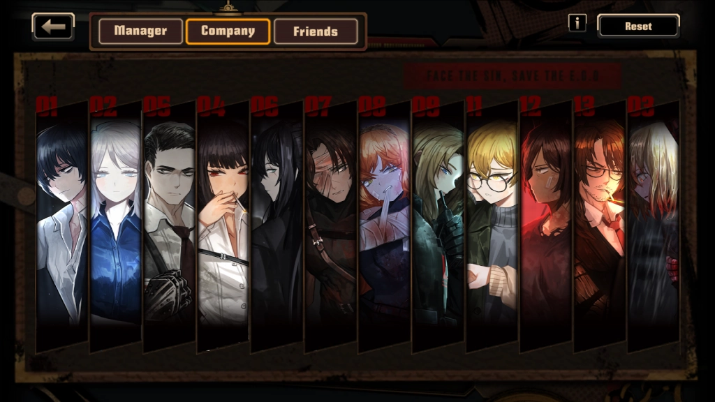 『HƯỚNG DẪN』Bảng xếp hạng nhân vật + E.G.O / Tier list LIMBUS COMPANY