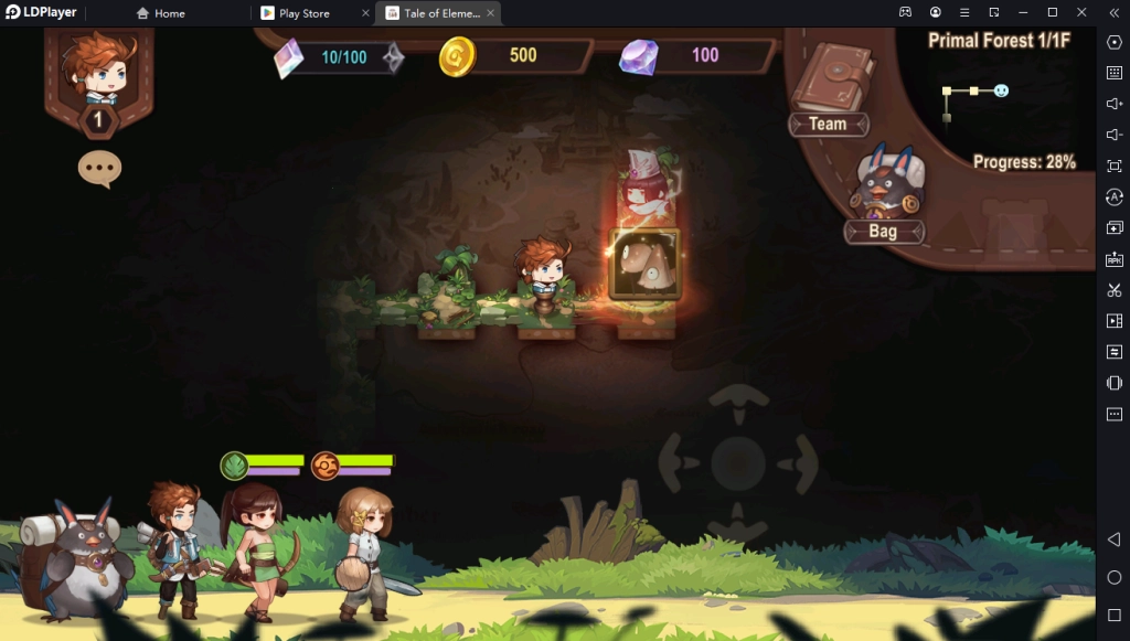 Tale of Elements เกมมือถือแนว Rogue-Like ตะลุยดันเจี้ยนสุ่มบัฟ พร้อมระบบ Idle