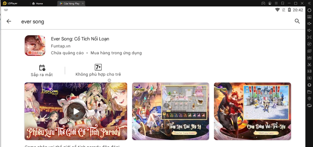 『Game Mới』 Đăng ký trước và tải game Ever Song: Cổ Tích Nổi Loạn