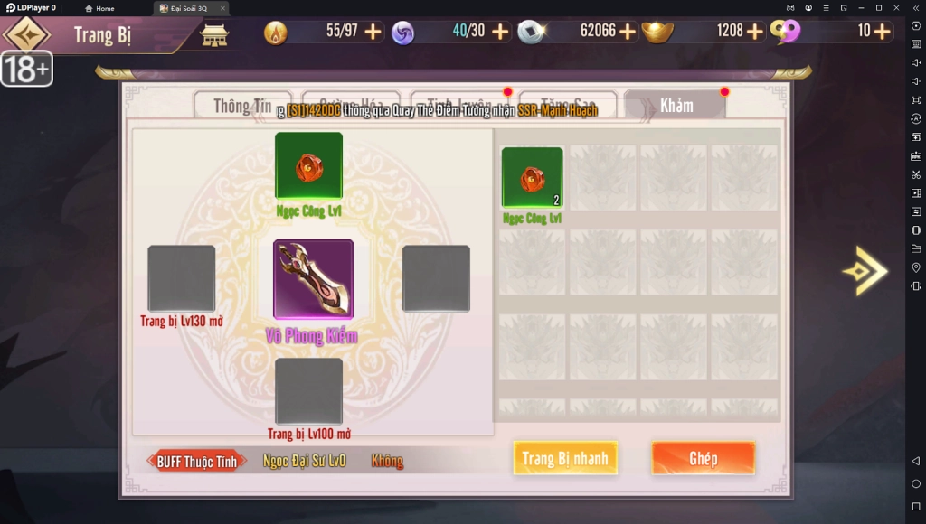 『HƯỚNG DẪN』Đại Soái 3Q: Cách Tăng Lực Chiến Nhanh Trong Giai Đoạn Đầu Game