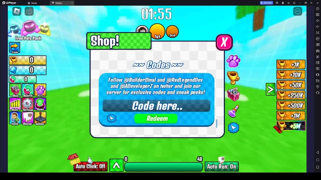 Roblox Sheep Race Simulator Codes: Sprint to Victory - 2023 August