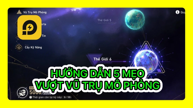 『HƯỚNG DẪN』Honkai: Star Rail: 5 Mẹo Vượt Vũ Trụ Mô Phỏng Cho Người Mới Chơi