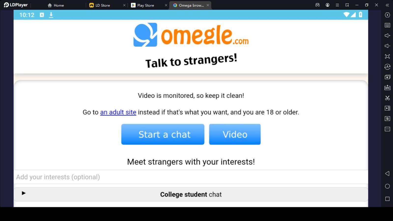 Omegle Alternatives to Connect with Strangers in the Best WayLDPlayer