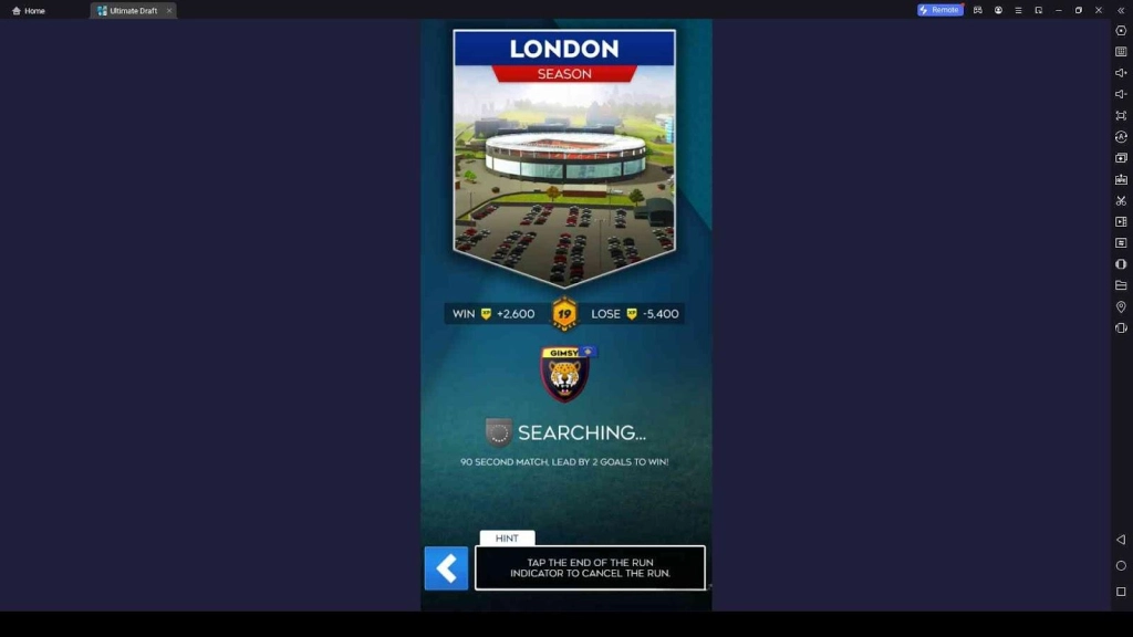 Start Seasonal Matches