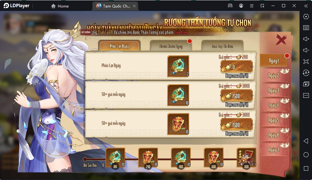 『HƯỚNG DẪN』Tam Quốc Chí Tôn : Cách Kiếm Tài Nguyên Cho Tân Thủ