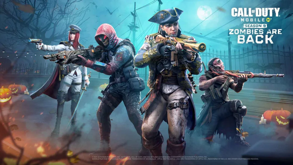Venha se assustar na nova atualização de temporada do Call of Duty: Mobile!