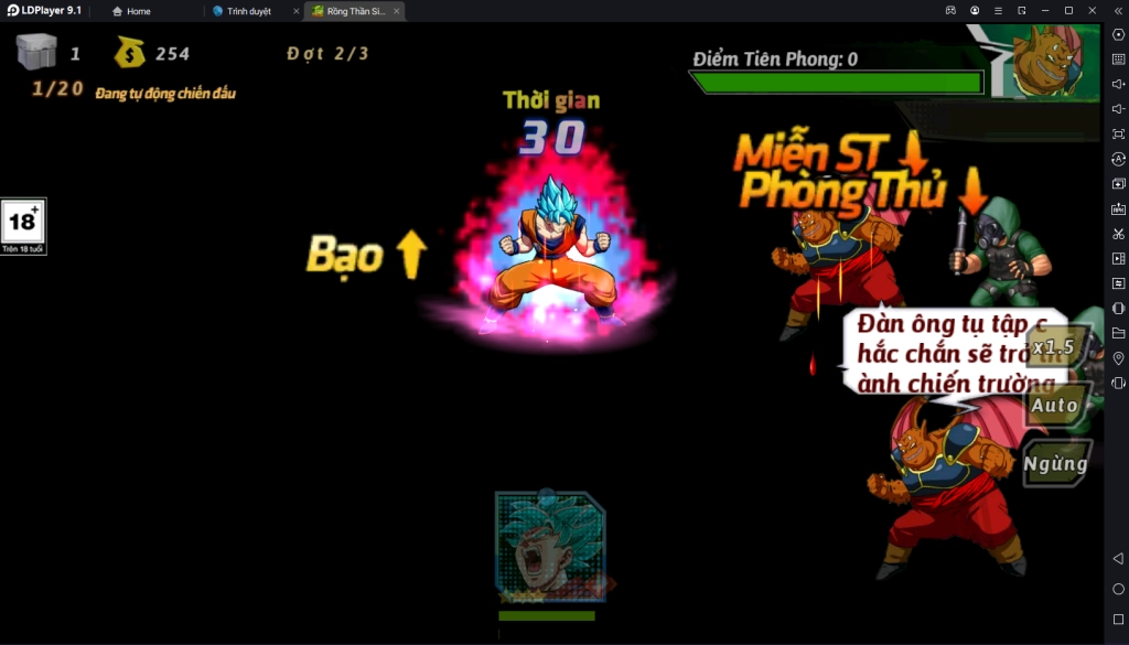 『HƯỚNG DẪN』Rồng Thần Siêu Cấp: Top 6 Chiến Binh Mạnh Nhất Giai Đoạn Đầu Game