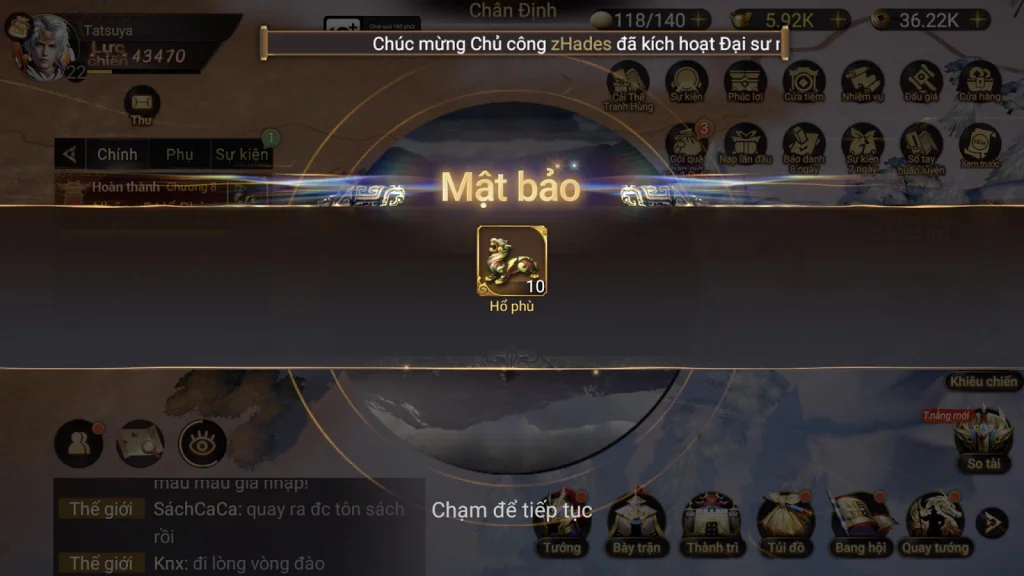 『HƯỚNG DẪN』Cái Thế Tranh Hùng: Vị Trí Đào Kho Báu Từ Chương 16 - 25 & Cách tải game trên PC