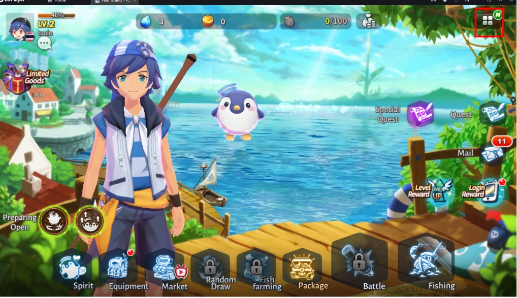 Fish Island Fishing Paradise (SEA) แจก Giftcode ใหม่มากมายพร้อมวิธีกรอกบน LDPlayer9