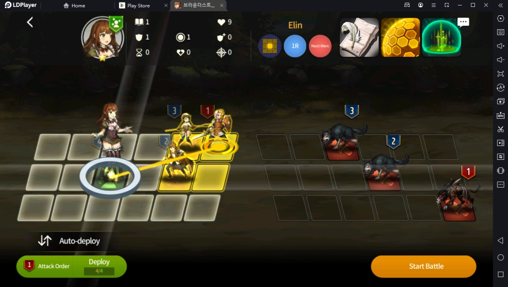 Brave Nine Story เกมแนว RPG ผจญภัยวางกลยุทธ์สุดมัน แบบจัดทีมต่อสู้