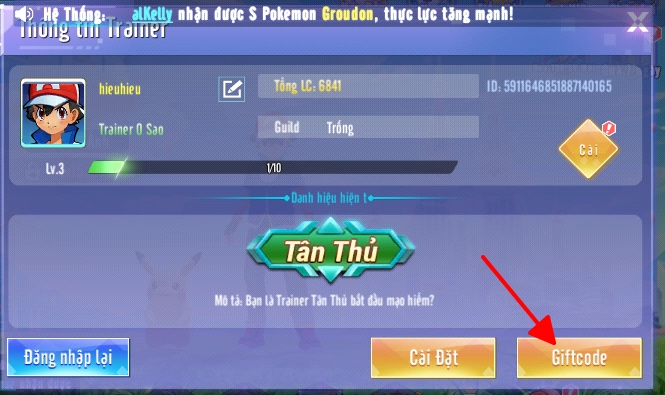 『GIFTCODE』Thức Tỉnh Thần Thú Gosu: Tổng hợp code mới nhất & Cách nhập code tân thủ & Cách tải game trên PC.