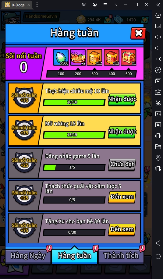 『HƯỚNG DẪN』X-Dogs: Siêu Khuyển Cách Chơi Chuẩn Trong Giai Đoạn Đầu Game