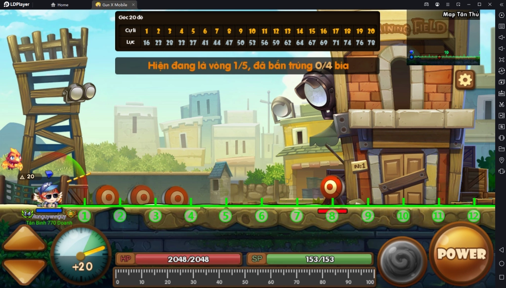 『HƯỚNG DẪN』Gun X - Tập Canh Góc Bắn