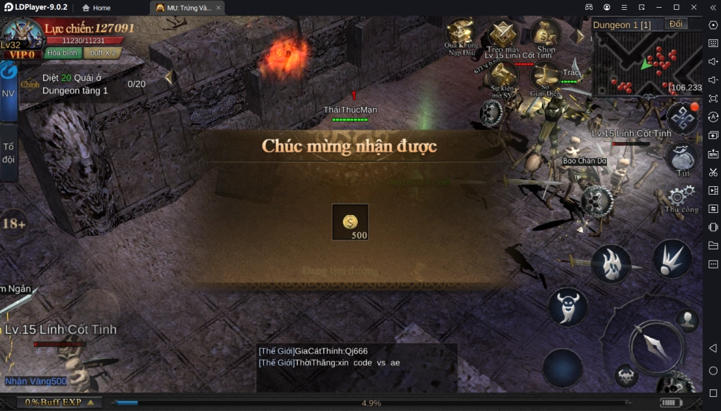 『HƯỚNG DẪN』 MU Trứng Vàng Vô Hạn: Hướng Dẫn Tân Thủ Giai Đoạn Đầu Game