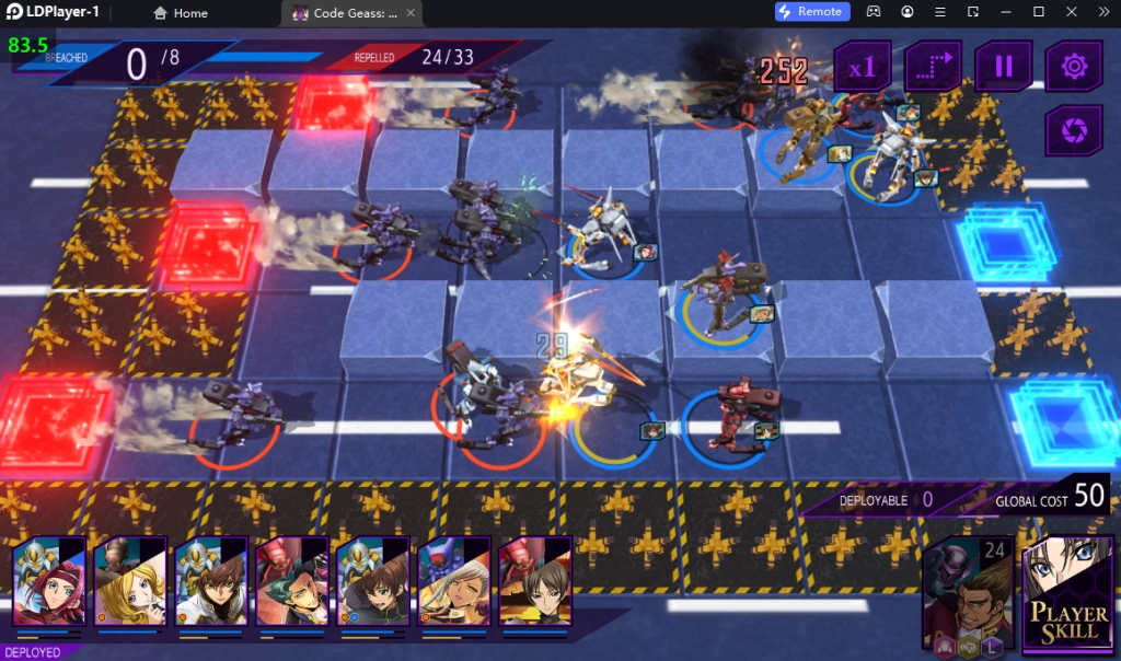 Code Geass: Lost Stories (SEA) เล่นแบบ 120 FPS แนะนำตัวที่ควรหา!! วิธีสุ่มหาตัวละครแบบโครตเร็ว 4 จอ บน LDPlayer9