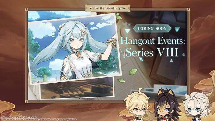Genshin Impact 3.5 : Date de sortie, bannières et détails de l'événement