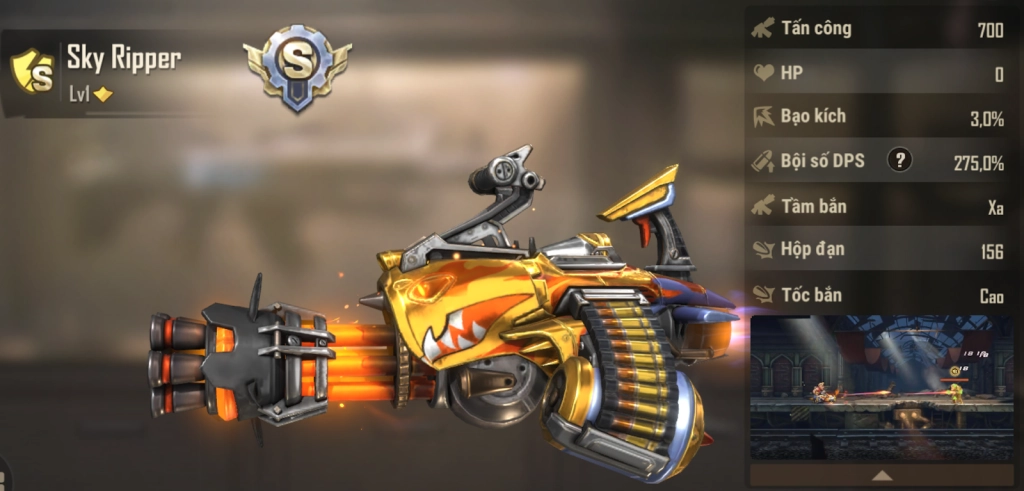 『HƯỚNG DẪN』TOP các khẩu súng mạnh nhất đang làm mưa làm gió trong Metal Slug: Awakening