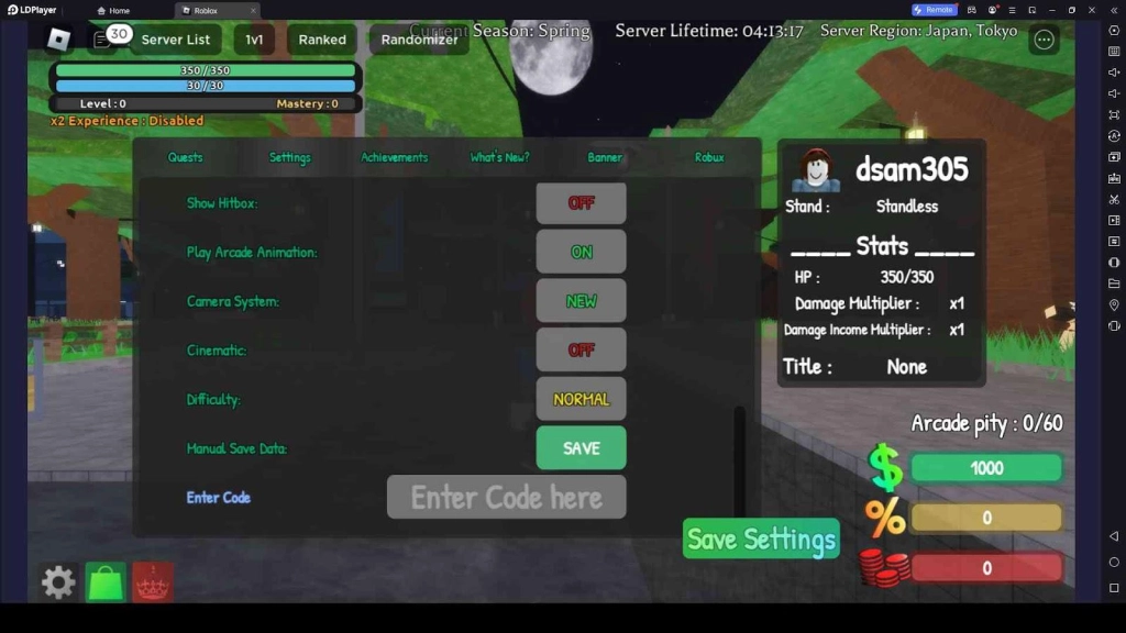 Roblox Sakura Stand Codes: Unleash Your Stand's Power - November 2023