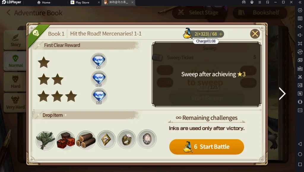 Brave Nine Story เกมแนว RPG ผจญภัยวางกลยุทธ์สุดมัน แบบจัดทีมต่อสู้