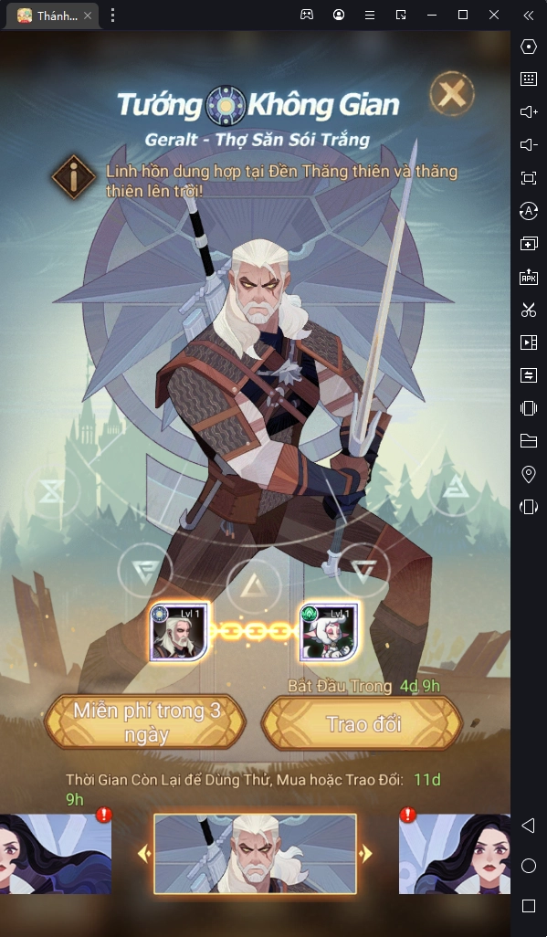 『GAME MỚI』Thánh Địa AFK: Game nhập vai thẻ tướng cốt truyện "Thần thoại Celtic" & cách tải game trên PC