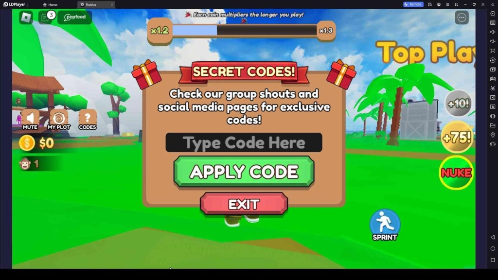 Roblox Monkey Tycoon Codes: Climb the Tower of Bananas - 2023 AUG