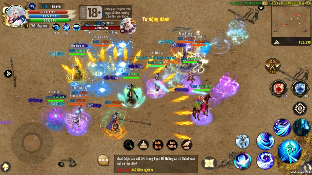 『GAME MỚI』Kiếm Vương 1 - ADNX Mobile: MMORPG Tái hiện Tuyệt phẩm “Kiếm thế” vang danh một thời & Cách tải game trên PC