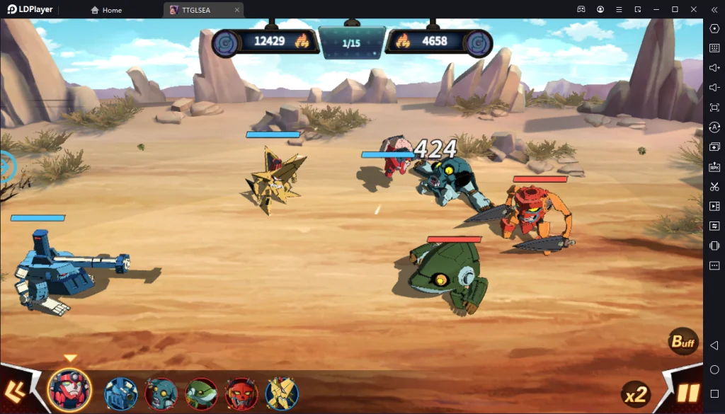 Tengen Toppa Gurren Lagann (SEA) เกมแนว Idle RPG จัดทีมสู้พร้อมภาษาไทยเต็มรูปแบบ
