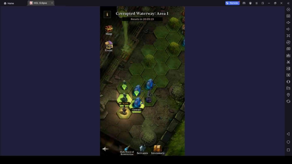 Clear Areas of Corrupted Waterway for Rewards Clear Areas of Corrupted Waterway for Rewards