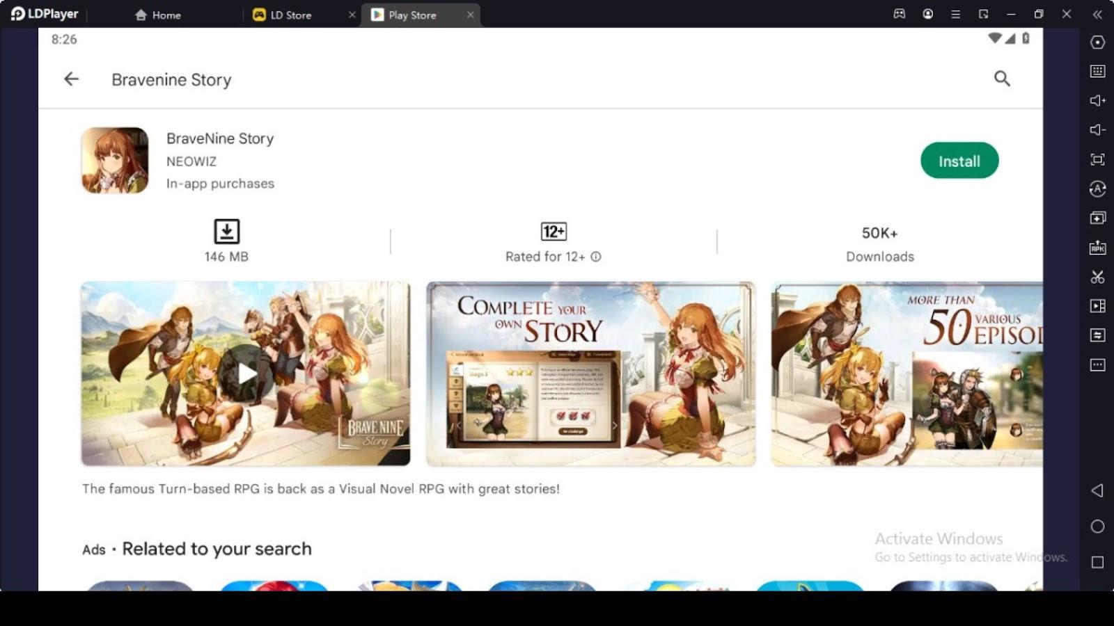 How to Play BraveNine Story on Your PC