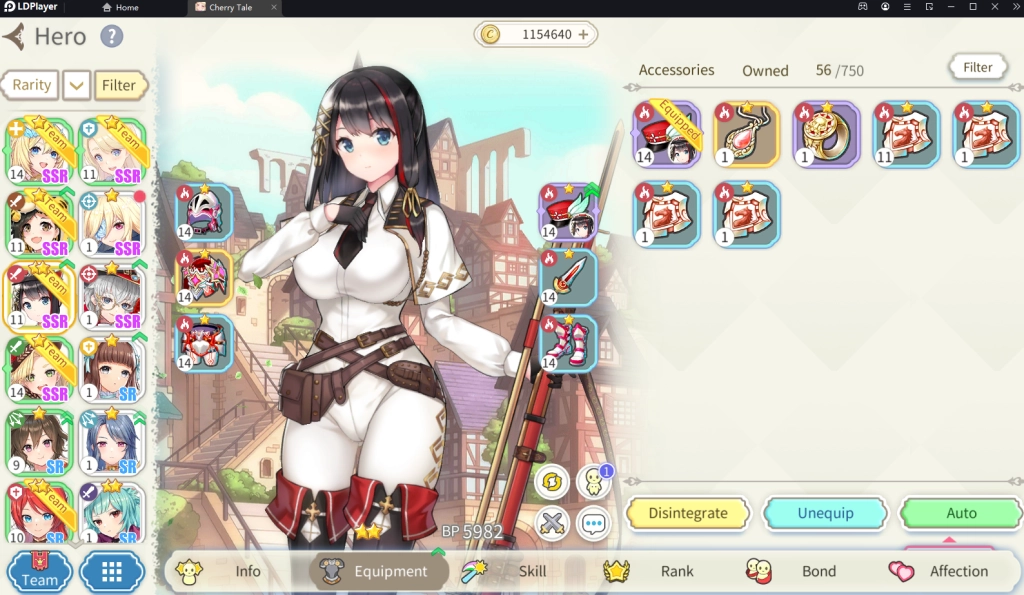 รีวิว Cherry Tale (Global) เกมสาวน้อย R18+ พร้อมเทคนิคเล่นให้เก่งขึ้น!! บน LDPlayer9