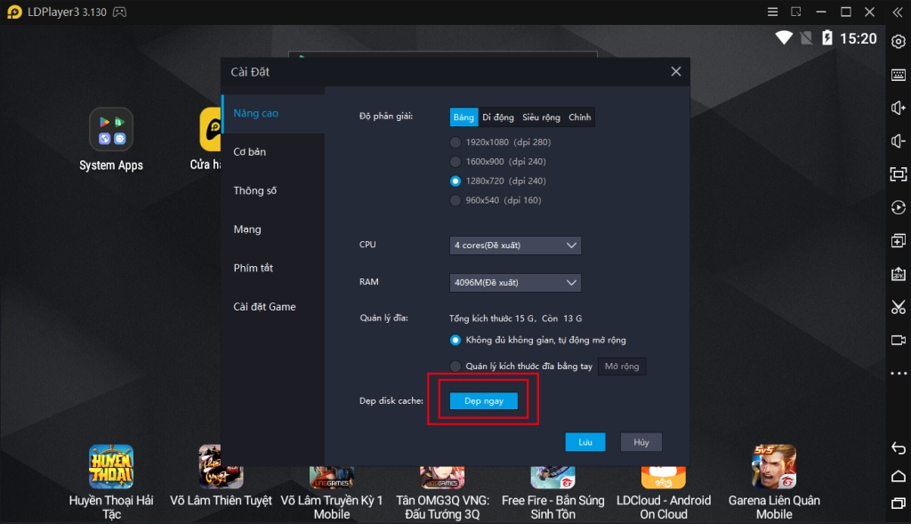 TOP 5 cách khắc phục giả lập LDPlayer bị lỗi giật lag