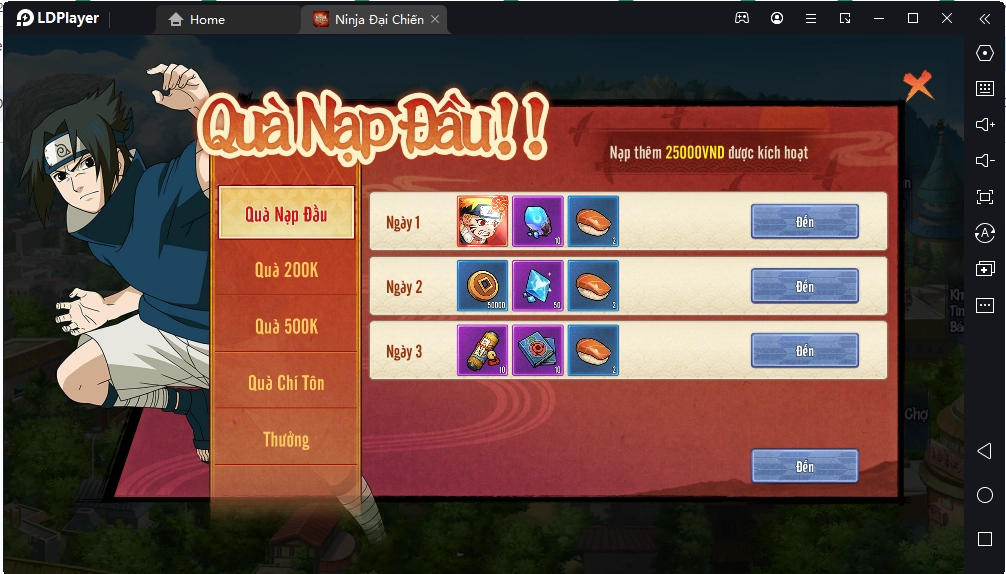 『HƯỚNG DẪN』Ninja Đại Chiến: Hướng Dẫn Tân Thủ Chơi Chuẩn Giai Đoạn Đầu