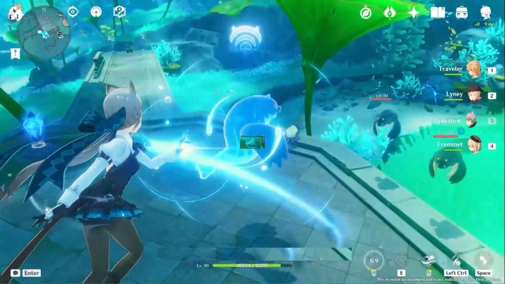 Genshin Impact 4.0 Fontaine Underwater Combat Design