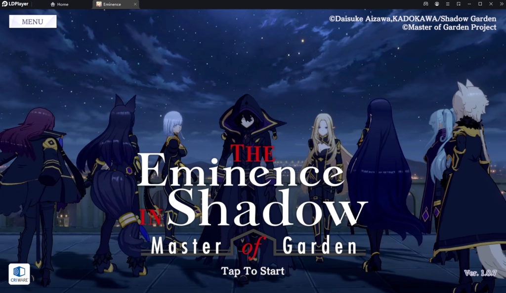 วิธีโหลดเล่นเกม The Eminence in Shadow: Master of Garden บน LDPlayer9