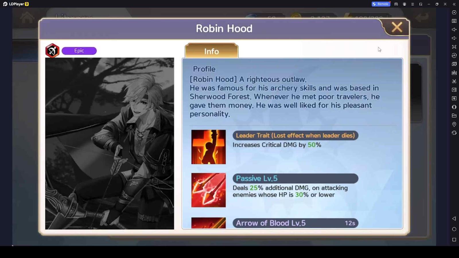 Baixar Robin Hood Gamer para PC - LDPlayer