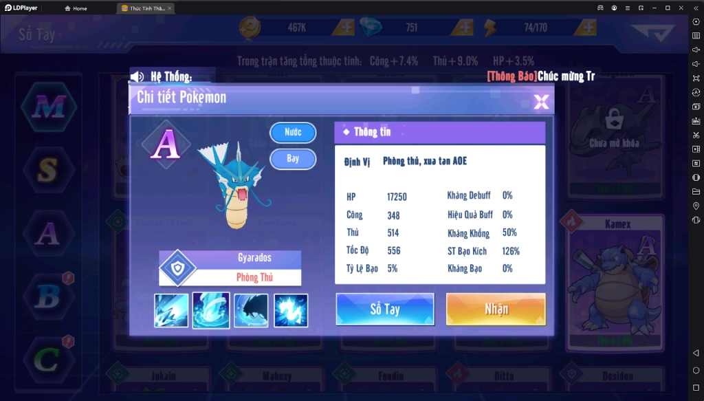 『HƯỚNG DẪN』Thức Tỉnh Thần Thú: Hướng dẫn Tân thủ chọn Pokemon “Mạnh” - “Dễ nuôi” đầu game & cách tải game trên PC.