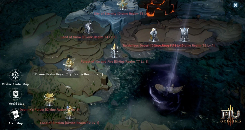 <MU ORIGIN 3> Major Update: New [Cross-Server Showdown] Journey to the "Divine Realm" to bring an end to years of turmoil!
