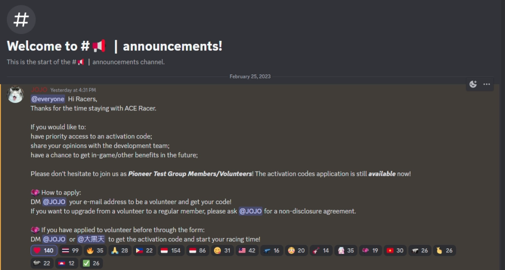 『HƯỚNG DẪN』ACE RACER đăng ký trải nghiệm / tải trước