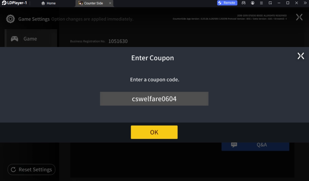 Counter Side (Global) แจก Giftcode โค้ดฟรีล่าสุดพร้อมวิธีกรอกบน LDPlayer9
