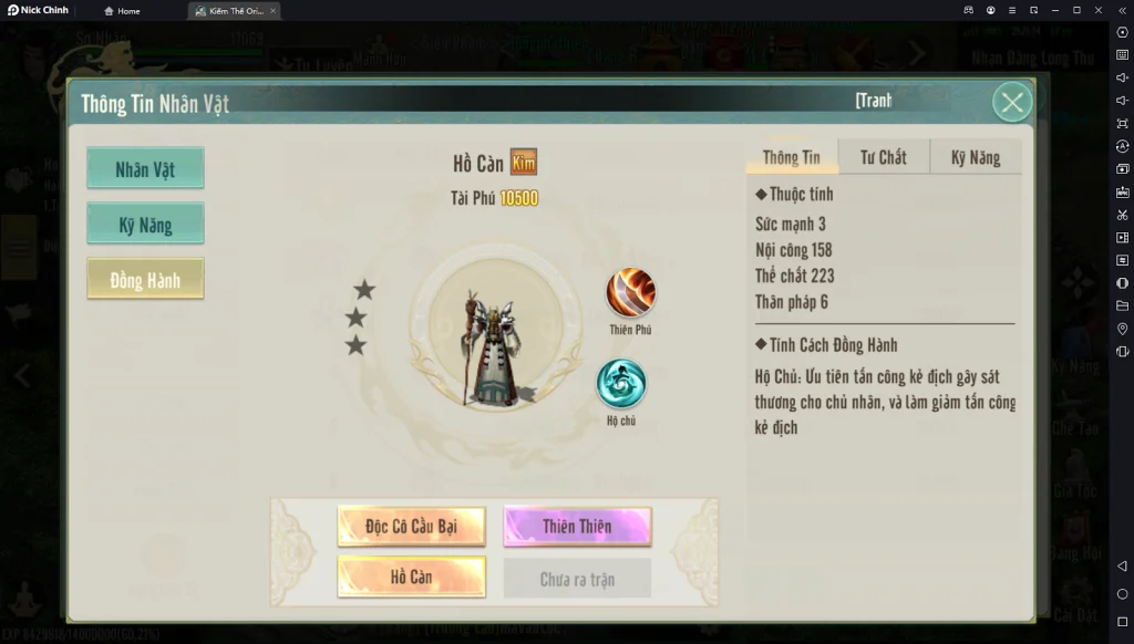 『HƯỚNG DẪN』Kiếm Thế Origin: Hướng Dẫn Build Sơ Lược Thiên Nhẫn - Nâng Cấp Tiềm Năng Và Kỹ Năng