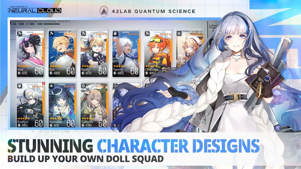 Guia de evolução para iniciantes no lançamento global de Girls’ Frontline: Neural Cloud!