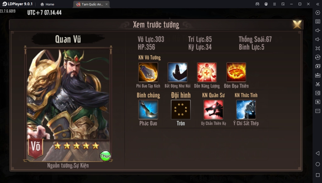 『HƯỚNG DẪN』TAM QUỐC ANH HÙNG TRUYỆN: Top 6 Tướng Mạnh Nhất Đầu Game