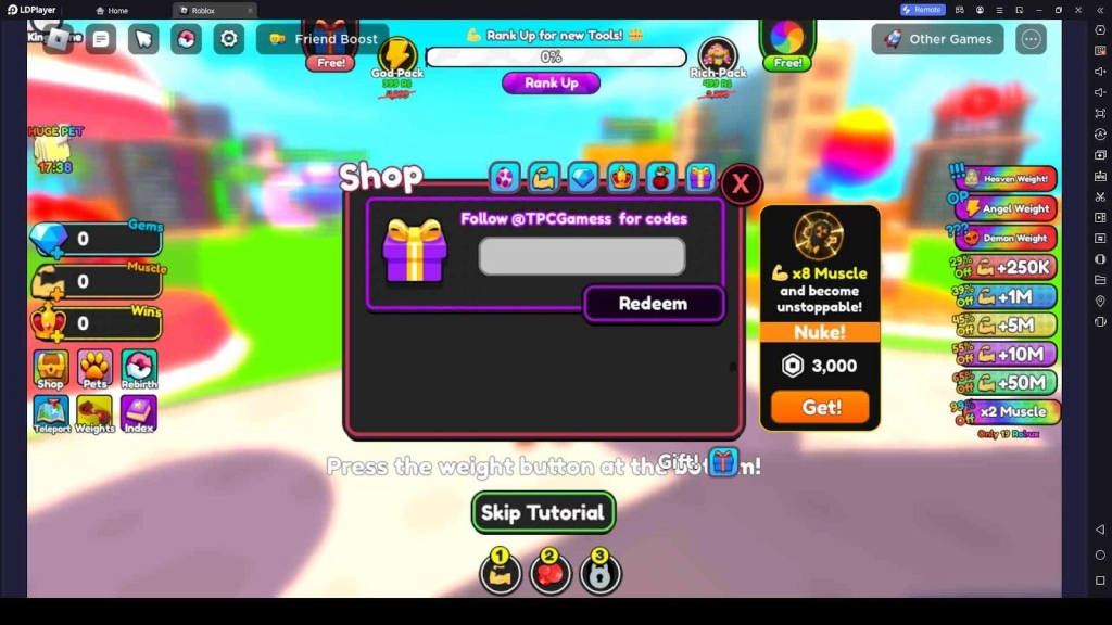 Roblox Strong Muscle Simulator Codes – Earn Your Freebies in November 2023