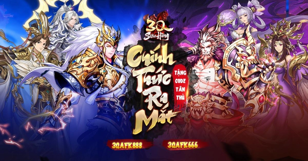 『HƯỚNG DẪN』3Q Siêu Hùng: Các nhân vật quốc dân có trong game & cách tải game trên PC