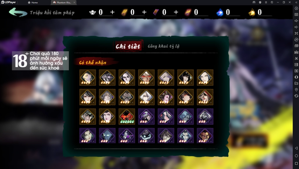 Phantom Blade: Executioners - Cách Reroll Tâm Pháp