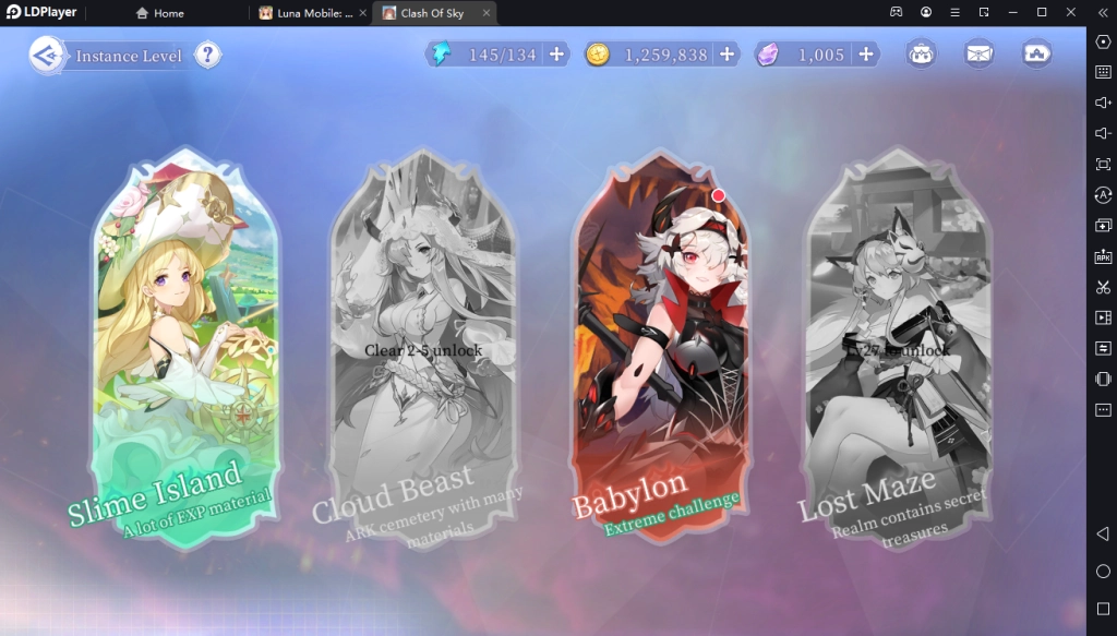 Clash of Sky เกมแนว Turn Based พร้อมระบบจีบสาว จัดทีมต่อสู้