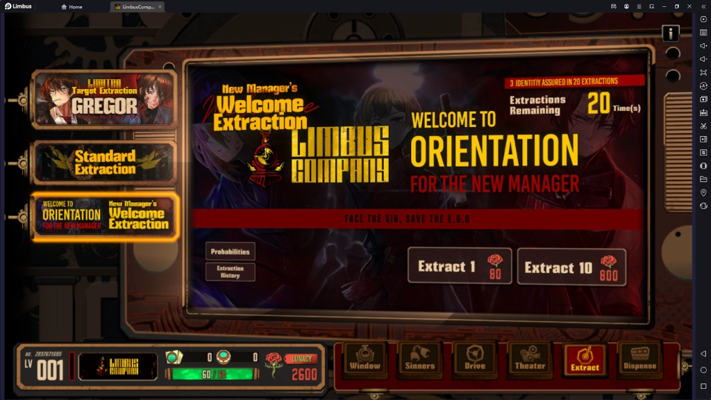 Limbus Company Easy Rerolling Guide